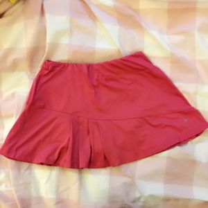 Tennis pant skirt in pink